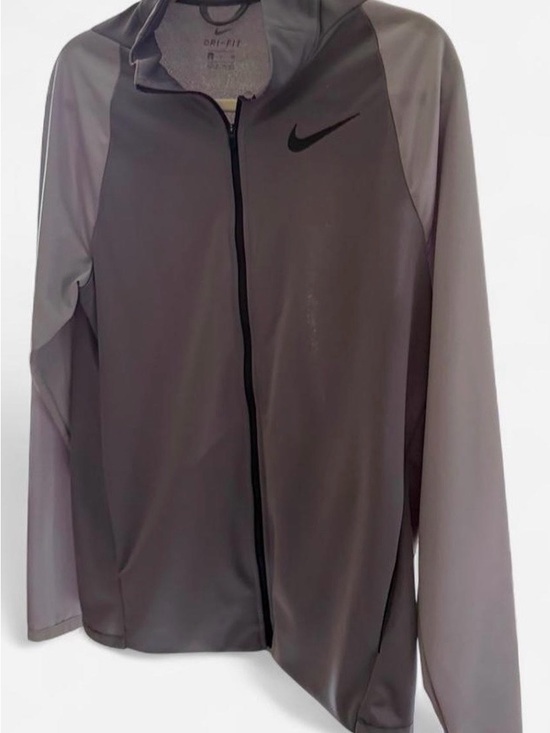 Nike Other - Nike Gray Full-Zip Dri-FIT Jacket Men’s Size Small EUC